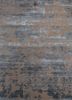 beige and brown beige and brown wool and bamboo silk hand knotted Rug
