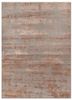 grey and black grey and black wool and bamboo silk hand knotted Rug