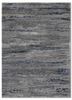 grey and black grey and black wool and bamboo silk hand knotted Rug