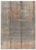 grey and black grey and black wool and bamboo silk hand knotted Rug