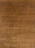 gold gold wool and bamboo silk hand knotted Rug