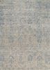 beige and brown beige and brown wool and bamboo silk hand knotted Rug