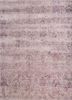  ivory wool and bamboo silk hand knotted Rug