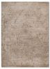 ivory ivory wool and bamboo silk hand knotted Rug