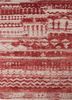 ivory ivory wool and bamboo silk hand knotted Rug