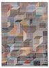 chaos theory by kavi grey and black wool and bamboo silk hand knotted Rug - HeadShot chaos theory by kavi grey and black wool and bamboo silk hand knotted Rug - HeadShot