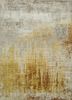 ivory ivory wool and bamboo silk hand knotted Rug