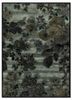 green Belle Epoque by Peter D'Ascoli green wool and bamboo silk hand knotted Rug