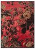 red and orange Belle Epoque by Peter D'Ascoli red and orange wool and bamboo silk hand knotted Rug