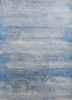 afterglow by kavi grey and black wool and bamboo silk hand knotted Rug - HeadShot afterglow by kavi grey and black wool and bamboo silk hand knotted Rug - HeadShot