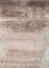 ivory ivory wool and bamboo silk hand knotted Rug