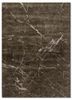 grey and black grey and black wool and bamboo silk hand knotted Rug