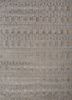 ivory ivory wool and bamboo silk hand knotted Rug