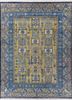 savana green wool hand knotted Rug - HeadShot savana green wool hand knotted Rug - HeadShot