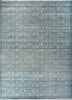 viscaya blue wool hand knotted Rug - HeadShot viscaya blue wool hand knotted Rug - HeadShot