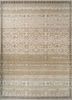 beige and brown beige and brown wool hand knotted Rug