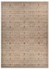 erbe pink and purple wool hand knotted Rug - HeadShot