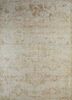 erbe beige and brown wool hand knotted Rug - HeadShot erbe beige and brown wool hand knotted Rug - HeadShot