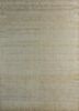 erbe beige and brown wool hand knotted Rug - HeadShot