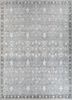 erbe grey and black wool hand knotted Rug - HeadShot erbe grey and black wool hand knotted Rug - HeadShot