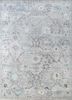 erbe grey and black wool hand knotted Rug - HeadShot erbe grey and black wool hand knotted Rug - HeadShot