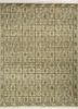 erbe green wool hand knotted Rug - HeadShot erbe green wool hand knotted Rug - HeadShot
