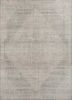 erbe grey and black wool hand knotted Rug - HeadShot