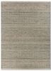 green green wool hand knotted Rug