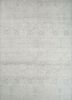 blue blue wool hand knotted Rug