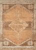  red and orange wool hand knotted Rug