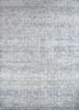 erbe grey and black wool hand knotted Rug - HeadShot