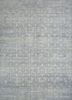 erbe blue wool hand knotted Rug - HeadShot erbe blue wool hand knotted Rug - HeadShot