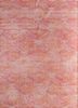 erbe red and orange wool hand knotted Rug - HeadShot
