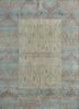 erbe blue wool hand knotted Rug - HeadShot
