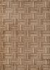 saga beige and brown acrylic hand loom Rug - HeadShot saga beige and brown acrylic hand loom Rug - HeadShot