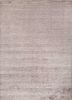 konstrukt beige and brown wool and bamboo silk hand loom Rug - HeadShot konstrukt beige and brown wool and bamboo silk hand loom Rug - HeadShot