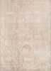 blue blue wool and bamboo silk hand loom Rug