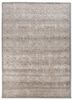 konstrukt blue wool and bamboo silk hand loom Rug - HeadShot konstrukt blue wool and bamboo silk hand loom Rug - HeadShot