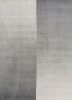jean grey and black wool hand loom Rug - HeadShot jean grey and black wool hand loom Rug - HeadShot