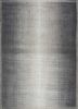 basis grey and black wool hand loom Rug - HeadShot