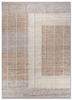 tesoro beige and brown wool hand loom Rug - HeadShot tesoro beige and brown wool hand loom Rug - HeadShot