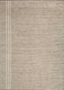 saga beige and brown wool hand loom Rug - HeadShot