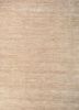  beige and brown wool hand loom Rug