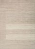 saga ivory wool hand loom Rug - HeadShot