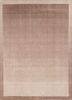 jean red and orange wool hand loom Rug - HeadShot