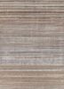 basis beige and brown wool and viscose hand loom Rug - HeadShot basis beige and brown wool and viscose hand loom Rug - HeadShot