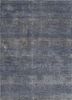 bespoke sile blue wool and viscose hand loom Rug - HeadShot bespoke sile blue wool and viscose hand loom Rug - HeadShot