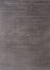  grey and black wool and viscose hand loom Rug