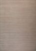  beige and brown wool and viscose hand loom Rug