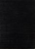 grey and black wool and viscose hand loom Rug